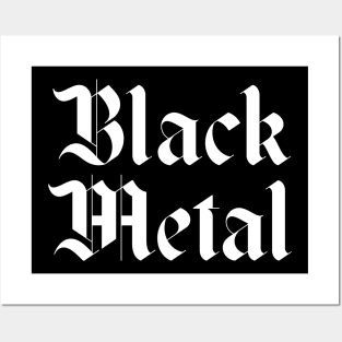 black metal Posters and Art